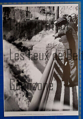 VINCENT AURIOL INAUGURATION BARRAGE GENISSIAT RHONE 1948 document photo clipping