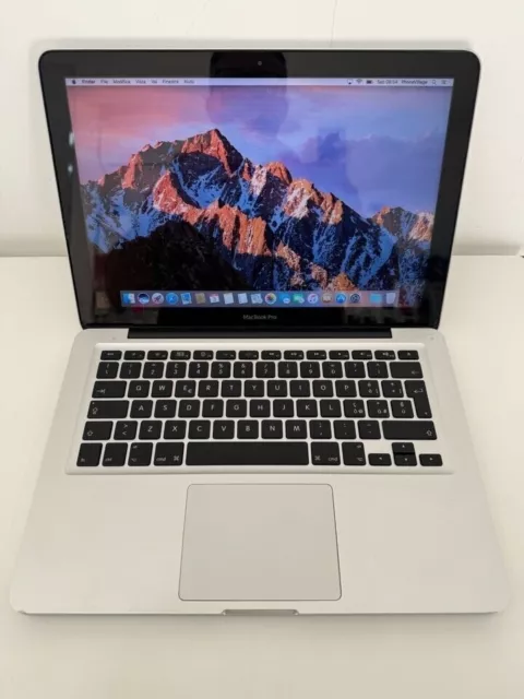 MacBook Pro 13” Sierra Ram 4gb ssd 512gb ricondizionato buono batteria nuova