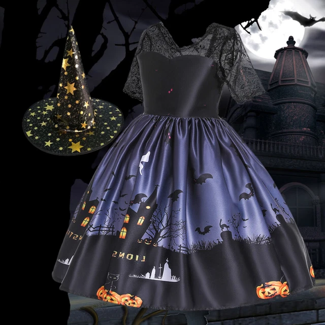 Abito cosplay strega cappelli da strega costume cosplay da strega impostazione