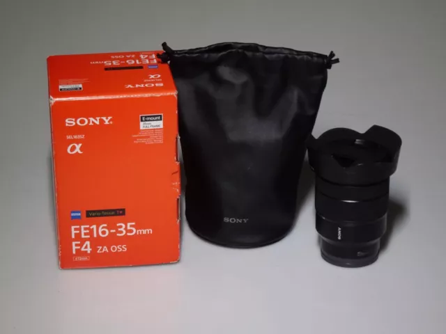 Sony Zeiss FE 16-35mm f/4 ZA OSS T* Vario Tessar Usato  piccoli segni