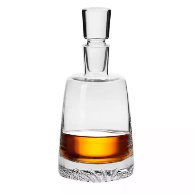 Krosno Fjord Caraffa per Decanter da Whisky Brandy | 950 ml | Fatto a mano