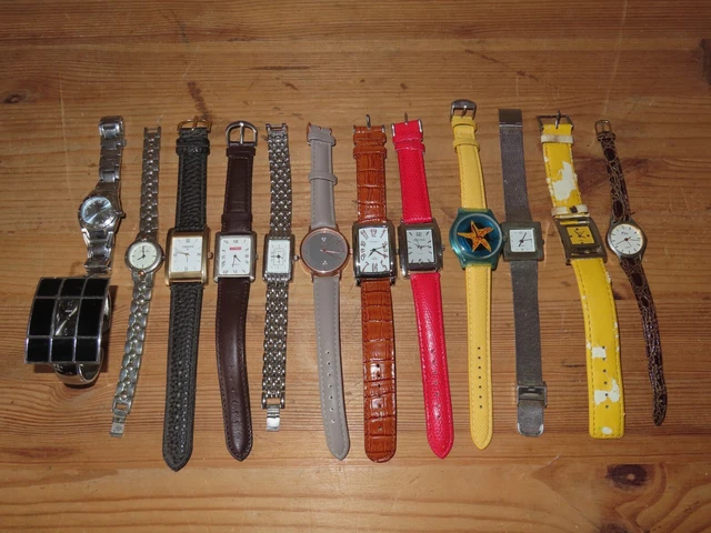 Montre Vintage Femme Kelton étanche - Cadran Doré, Bracelet Argenté, Occasion
