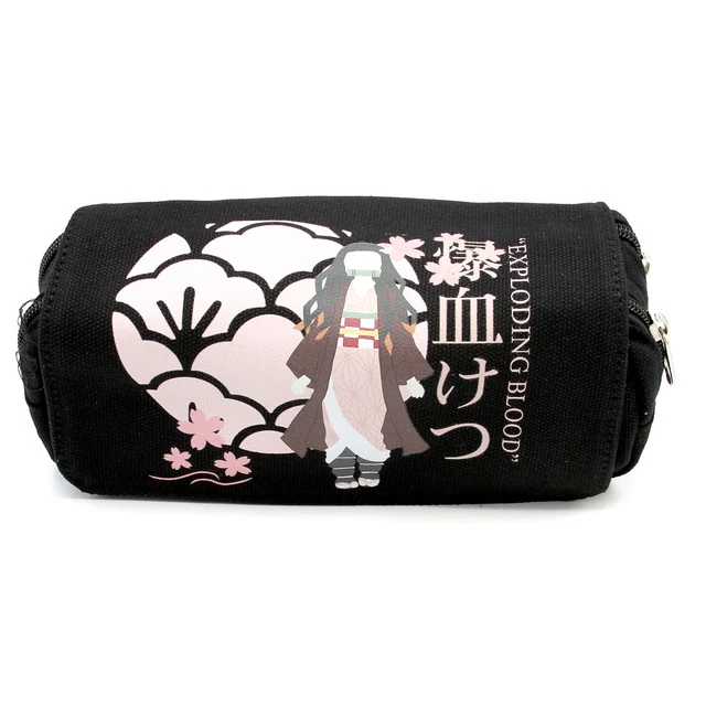 Nezuko Explodierend Blut Demon Slayer Federmäppchen (Kamado Anime Reisetasche