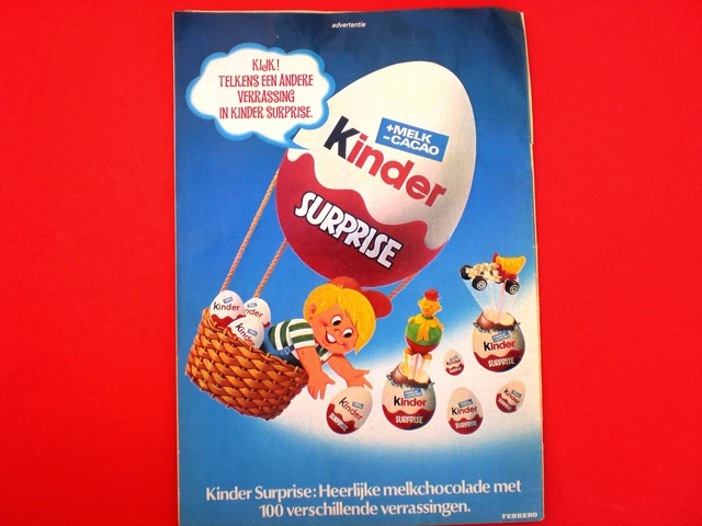 Ferrero Kinder Werbung ZU VERKAUFEN! - PicClick DE