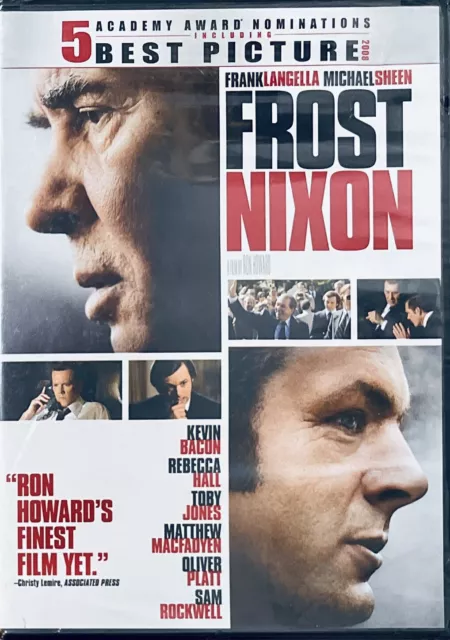 FROST NIXON KEVIN BACON RON HOWARD Sam Rockwell widescreen BRAND NEW DVD SEALED