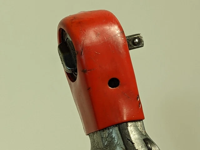 Snap-On Far25A Reversible 1/4" Drive Pneumatic Air Ratchet Tested Works Usa 6