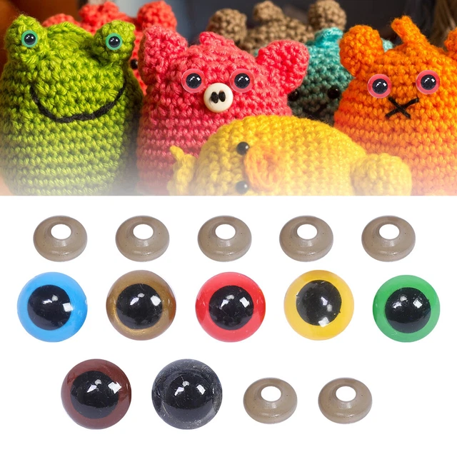 (16mm)7 Colors Colorful Eyes Toy Accessories 700Pcs Children's Early Education