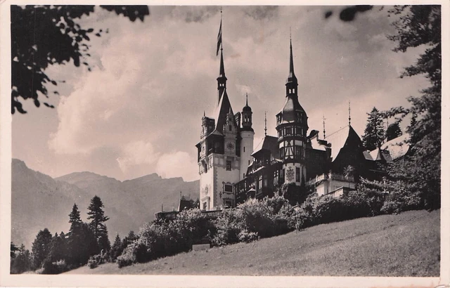 Carte postale ancienne POSTCARD ROUMANIE ROMANIA SINALA résidence d'été