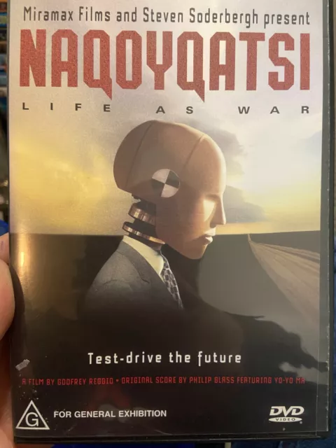 Naqoyqatsi - Life As War region 4 DVD (2002 experimental movie)