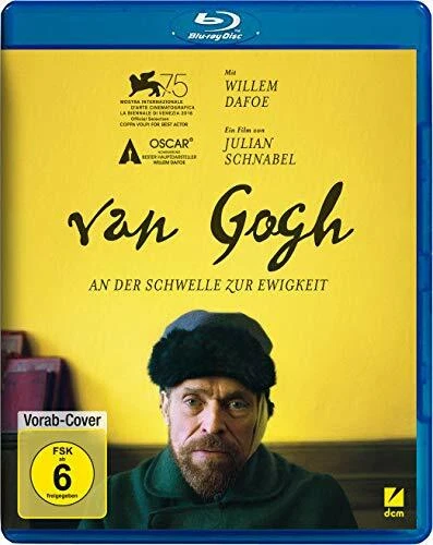 Van Gogh-An Der Schwelle Zur Ewigkeit -Willem Dafoe,Oscar Isaac-   Blu-Ray New