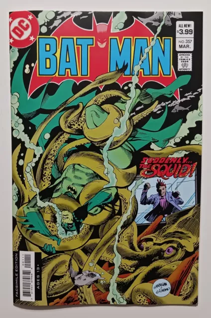Batman #357 Facsimile Reprint Comic Near Mint