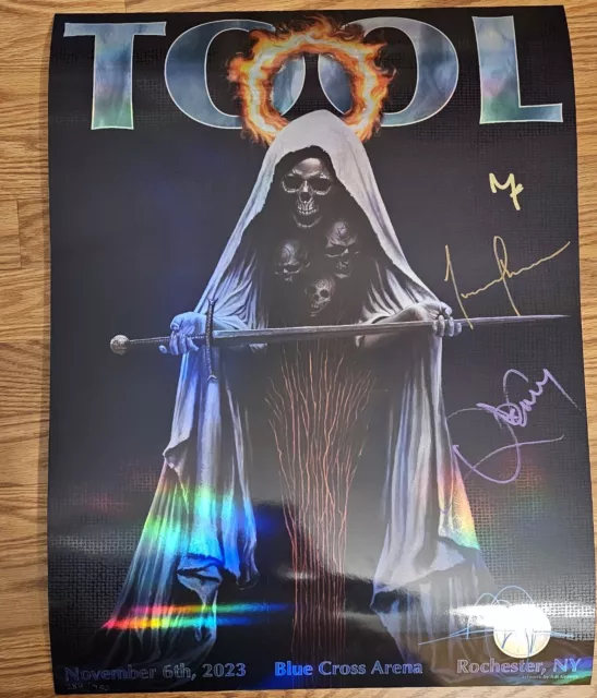 Tool Signed Rochester Ny Adi Granov 2023 Event Poster  #284/750 Autographed