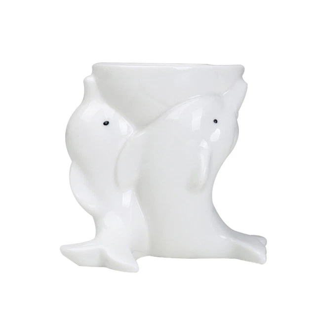 Vasetto In Ceramica Per Piante Grasse A Forma Di Gattino - 11,8 X 8,4 Cm, Regalo Per Amanti Dei Gatti