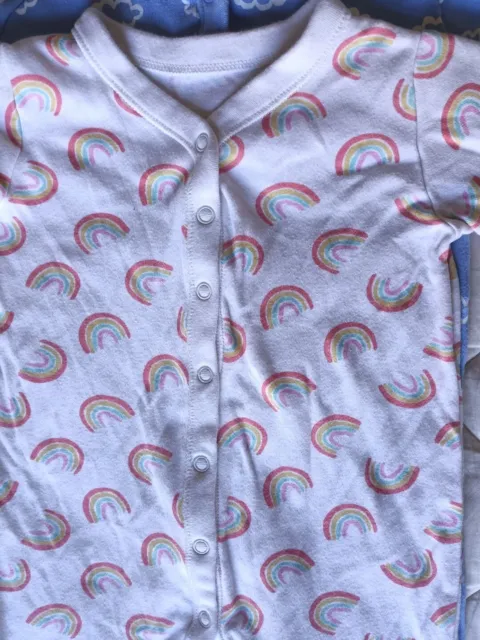 Pacchetto pigiami per bambine pigiami crescione 12-18 mesi x6 3