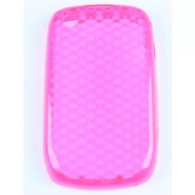 Coque En Silicone Translucide Pour Blackberry 9700 De Couleur Rose