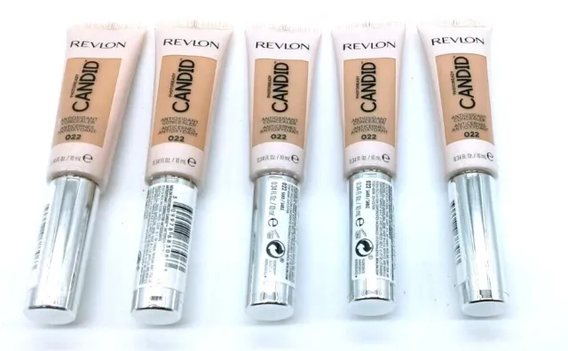 Revlon PhotoReady Candid Antioxidant Concealer 022 Sand  0.34 fl oz  5X New