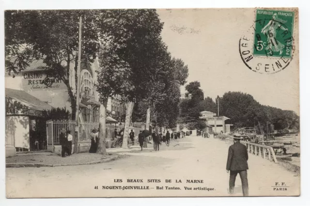 NOGENT SUR MARNE JOINVILLE Val de Marne CPA 94 Le bal TANTON casino restaurant