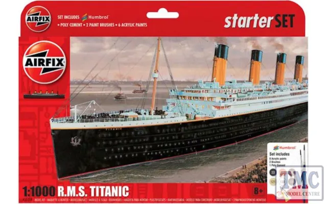 A55314 Airfix Set regalo piccolo scala 1:100 RMS Titanic