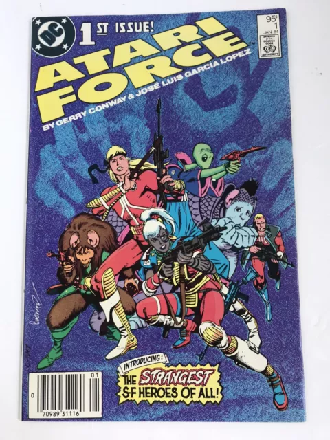 Atari Force #1 NM 1984 DC Comics Gerry Conway story Canadian Price Variant