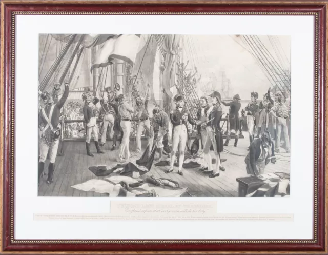 After Davidson - 20th Century Digital Print, Nelson's Last Signal at Trafalgar