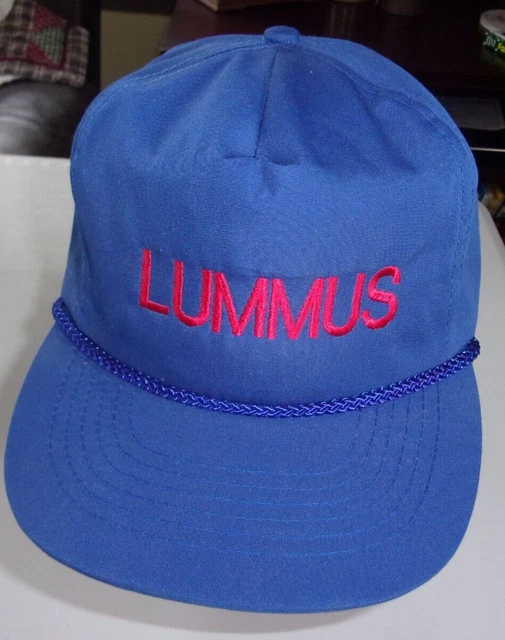 Vintage Otto Lummus Cap Hat with leather Strap new