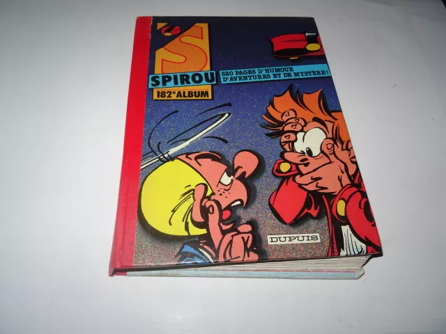 ALBUM du journal de SPIROU reliure N° 182