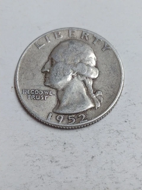1952 S Washington Quarter