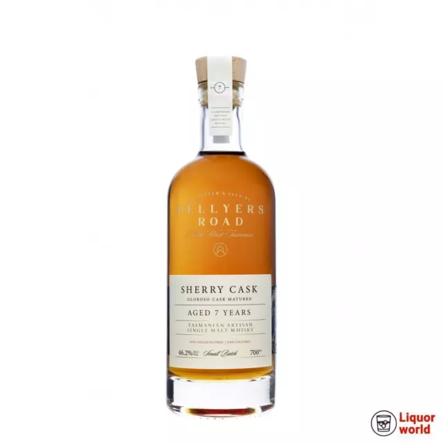 Hellyers Road 7 Year Old Sherry Cask Single Malt Whisky 700ml