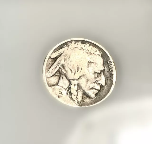 Buffalo Nickel  Error Coin Mint 1923 1923-P Coin Head