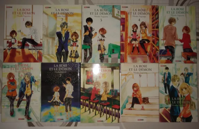 lot 10 mangas intégrale La Rose et le DémonTBE VF