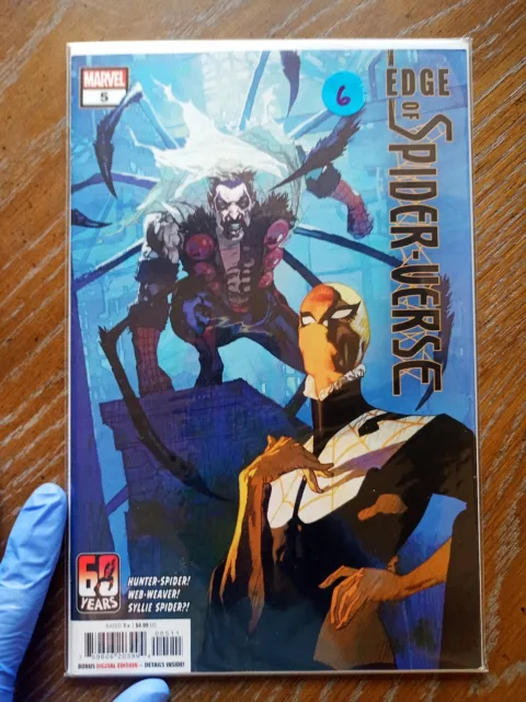 🔑🔑5 Edge of Spider-Verse, Vol.2 Predator or Prey, Counterfeit Catwalk,Syllie🔑