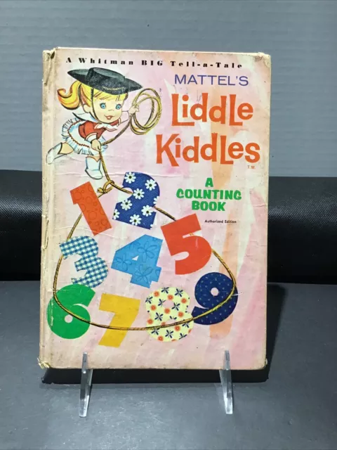 LIDDLE KIDDLES A COUNTING BOOK WHITMAN 1966 USED; Well Loved With Signs Of Wear