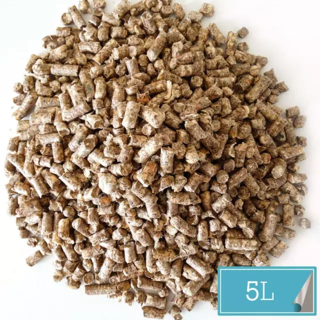 Pellet di pino lettiera per gatti 5 litri premium a base di legno gattino domestico CatCentre®