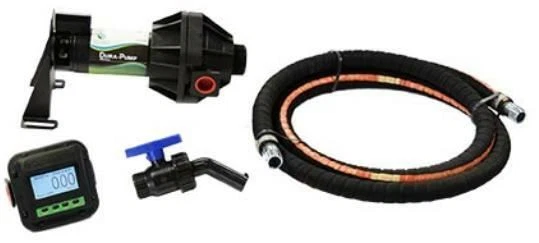 Dura Pump Bottom Unload with Meter and 12' XLPE Discharge Hose - 110 Viton | DPB