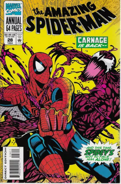 The Amazing Spider-Man Annual No.28 / 1994 Carnage / Steven Butler