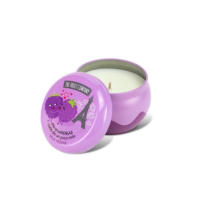 The Fruit Company Vela Perfumada Con Moras De 150 Ml