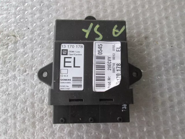 13170178 ECU Port avant Gauche OPEL Vectra 1.9 D Sw 5P 6M 5P 88KW