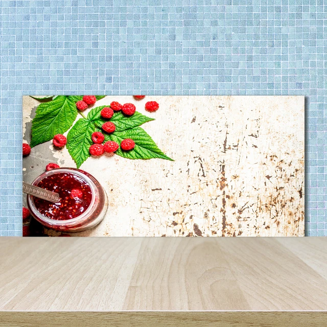 Panneau Décoratif Cuisine Tulup Sur Verre – 100x50cm – Motif Fruits Multicolore