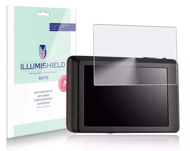 iLLumiShield Matte Screen Protector w Anti-Glare/Print 3x for Universal 3"