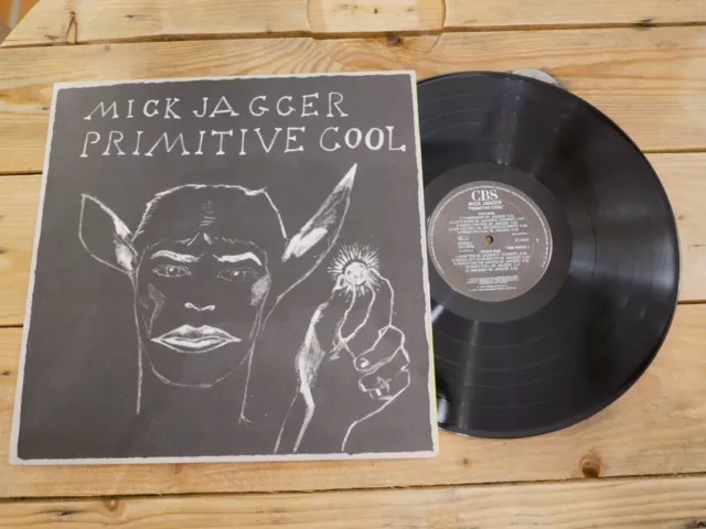 Mick Jagger Primitive Cool Lp 33T Vinyle Ex Cover Ex Original 1987