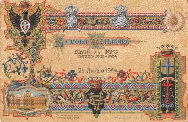 Cpa War / Italy / Illustrator / Savola Militaire 1904