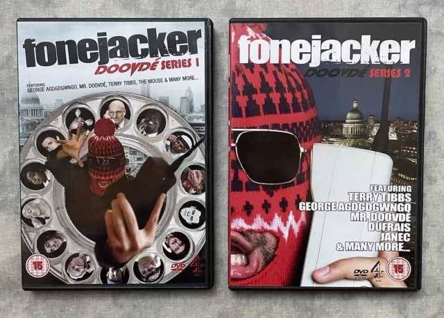 Fonejacker Complete DVD Set Season 1 And 2