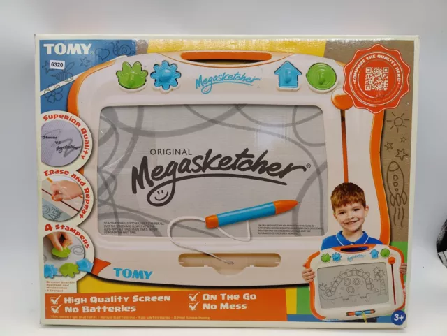 TOMY MegaSketcher Magnettafel für Kinder, Magnet Maltafel, Kinderspielzeug - gut