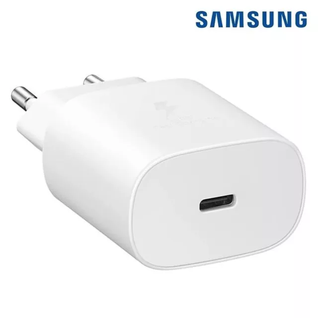 Chargeur Rapide USB-C 25W, Type TA-800 Original pour Samsung Galaxy A34,  A14, A54, A13