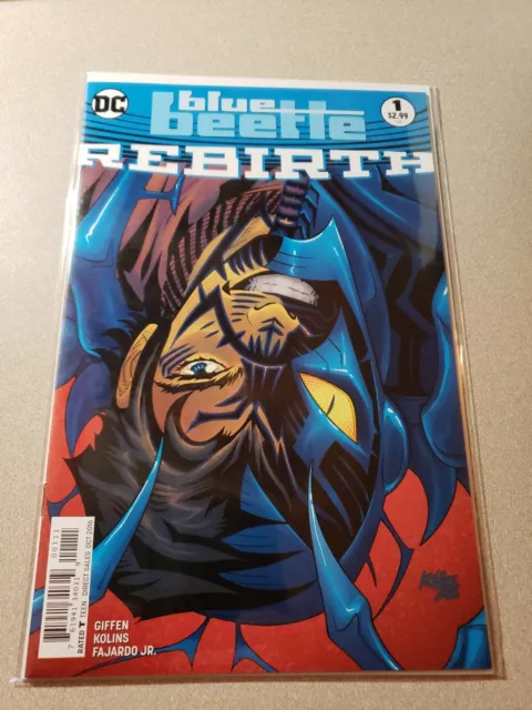 Blue Beetle Rebirth One Shot #1 NM- 9.2 DC Comics 2016 Kolins Cover