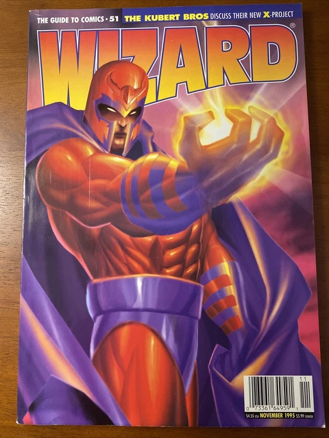 Wizard the Guide to Comics # 51 November 1995 Combined Shipping Avail.