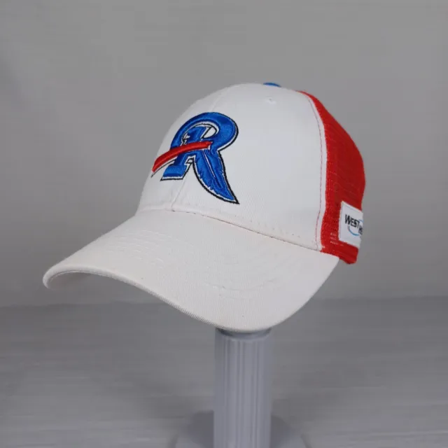 Rochester Red Wings x Buffalo Bills Hat Cap White Red Trucker MiLB SGA RARE