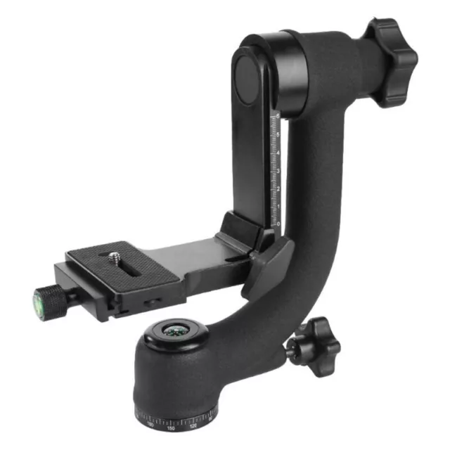 Professional Gimbal DSLR Tripod for Head with 1/4 Arca-Swiss Quick-Release