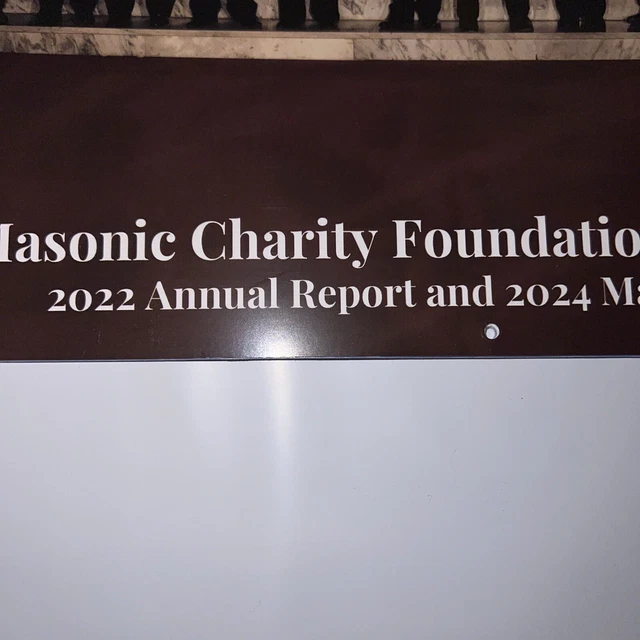 2024 MASONIC CALENDAR Masonic Charity Foundation of Oklahoma New 19.98