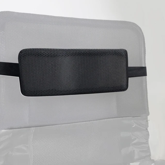 Silla de ruedas reposacabezas, tapicería esponja, accesorios elevados para personas mayores